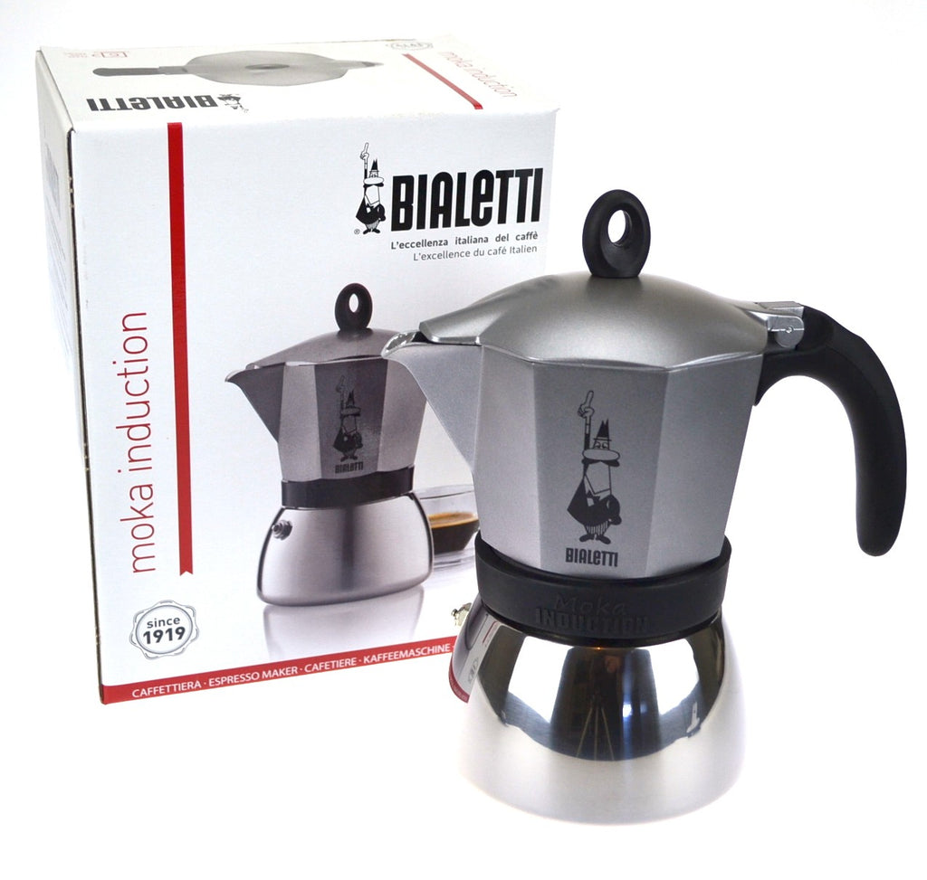 Press Loft  Image of Bialetti Moka Induction 3 cup Espresso Maker  Anthracite for Press & PR